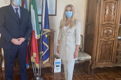 Работни срещи на Генералния консул на Република България в Милано в Кунео (Северна Италия)